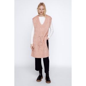 Zara Wool Pink Vest